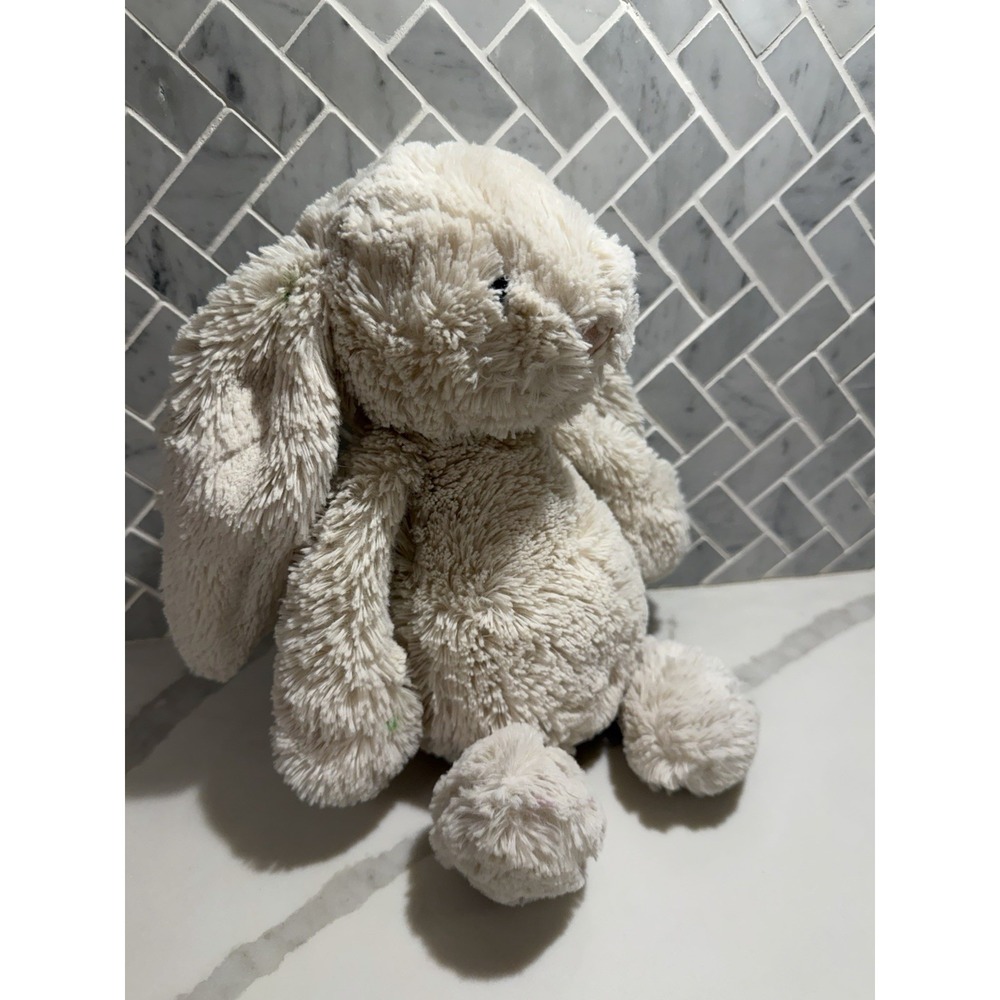 Jellycat London 11" Bashful Bunny Plush Soft Toy Lovey Cream Easter Rabbit
